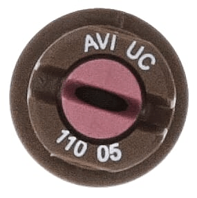 Pièces agricoles - Pièce Pulvérisateur - Buse à injection AVI-UC 110° 05 céramique marron Albuz