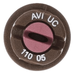 Pièces agricoles - Pièce Pulvérisateur - Buse à injection AVI-UC 110° 05 céramique marron Albuz