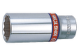 Douille longue 3/8" 12 pans 13/16" Longueur 63mm