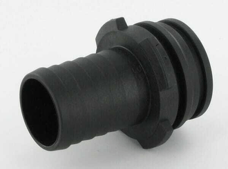 Pièces agricoles - Pièce Pulvérisateur - Raccord de tuyau droit 38 mm avec connexion mâle T6