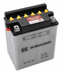 Pièces agricoles - Eclairage - Batterie 12V 14Ah 200A avec pack d'acide Kramp