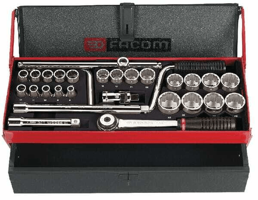 Outils - Outils divers - Coffret douille 1/2 12 pansmm
