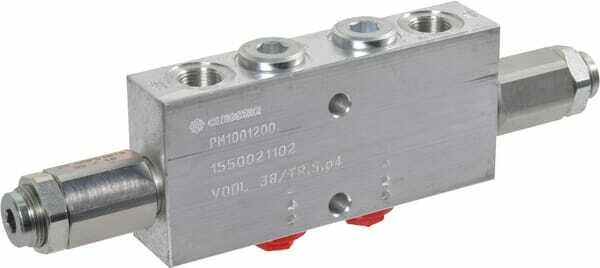 Pièces agricoles - Hydraulique - Soupape d'équilibrage VODL 05 A06 S B 3/8