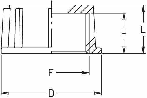 Pièces agricoles - Pièce Pulvérisateur - Bouchon obturateur F 2"