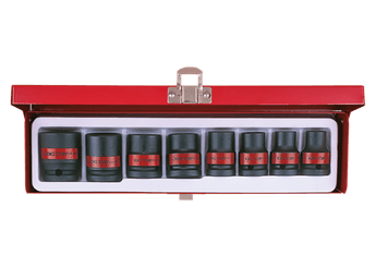 Outils - Outils divers - Coffret choc 1/2" 8 pièces en pouce