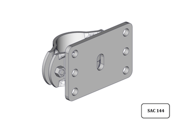 Materiels - Accessoires 0Kg-5Kg - BRIDE RONDE D.76MM COMPLETE FIXATION MURET OU PLANCHE OVIN CAPRIN