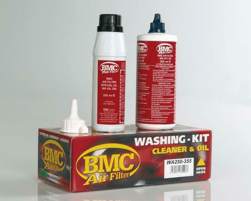 Pièces Quad & Motos - Lubrifiants et nettoyants - Kit d'entretien nettoyant et spray d'huile BMC - 500ml + 200ml