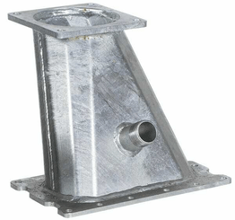 Pièces agricoles - Fertilisation & Lisier - Bride de raccordement de pompe (1 pièce) pour pompes R116-240 et FX116-240