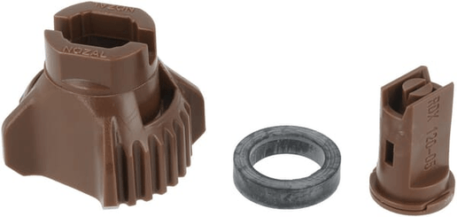 Pièces agricoles - Pièce Pulvérisateur - Buse à injection d'air RDX 120° 05 marron