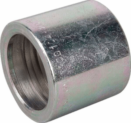 Pièces agricoles - Hydraulique - Jupe à sertir Ø50x43,7mm DN32 acier / zingué Alfagomma