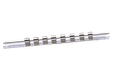 Rail pour douilles 1/2" 8 pièces