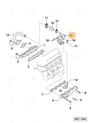 Pièces agricoles - Pieces moteur - TURBO COMPRESSEUR Deutz-Fahr origine