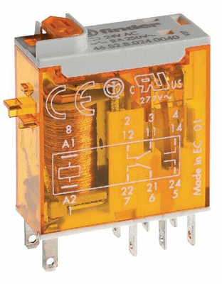 Pièces agricoles - Electricité - Relais 2W 8A 24V/CA