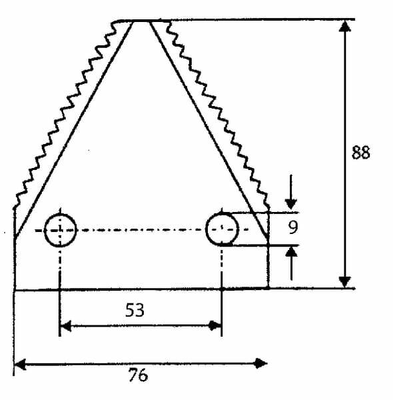 Pièces agricoles - Fenaison & élevage - Section de désileuse