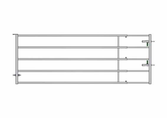 Materiels - Cage de contention - PACK DE 14 PORTES D'HERBAGE AUTOLOCK L.3/4M EMBOITEE