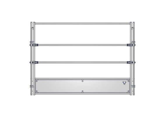 Materiels - Matériel d'élevage - autre - RATELIER BASIC PETIT BETAIL 1.60x1.60M BARRE GARROT