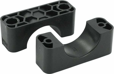 Pièces agricoles - Hydraulique - Demi-coq. noire lisse A6 45mm