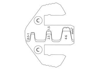 Outils - Outils divers - Matrice pour cosses C