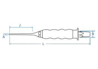 Outils - Outils divers - Chasse goupille long 10 x 350mm