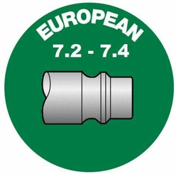 Pièces agricoles - Pièce pneumatique - Raccord rapide à sertir 6mm male