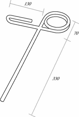 Pièces agricoles - Travail du sol - Griffe de semoir 10mm