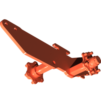 Pièces agricoles - Pièce Semoir - Cadre de roue l. sans frein -peint-