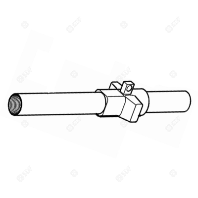 Pièces agricoles - Attelage - Barre de verrouillage