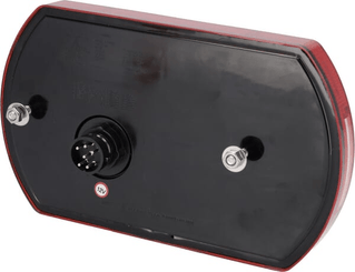 Pièces agricoles - Eclairage - Feu arrière droit multifonction à LED, 12 V, 236x140x24,3 mm, Baïonnette 6 broches, Kramp