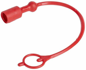Pièces agricoles - Hydraulique - Bouchon rouge pour mâle HNV1/8
