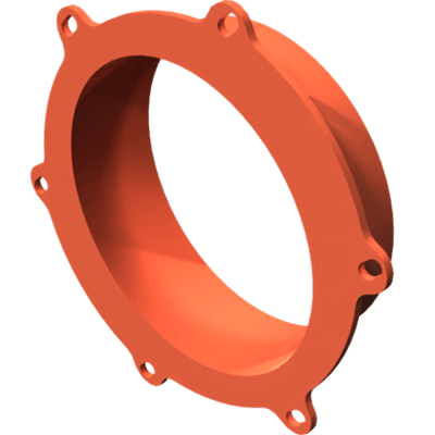 Pièces agricoles - Pièce divers - Raccordement pour tuyau 170mm soudé