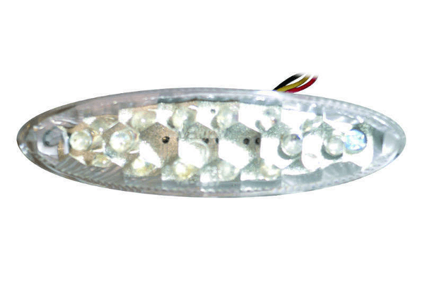 Pièces Quad & Motos - Equipement véhicule - Feu arrière avec éclairage de plaque V PARTS LED universel