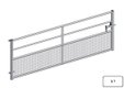 PACK DE 7 PORTE HERBAGE SEMI-GRILLAGEE L.3.23M