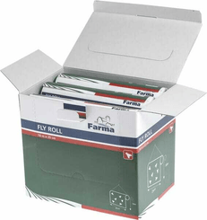 Pièces agricoles - Cloture,Jardin & Sylviculture - Rouleau papier tue-mouches 10m x 25cm