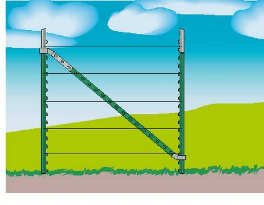 Pièces agricoles - Cloture,Jardin & Sylviculture - Ens. base Piquet en T