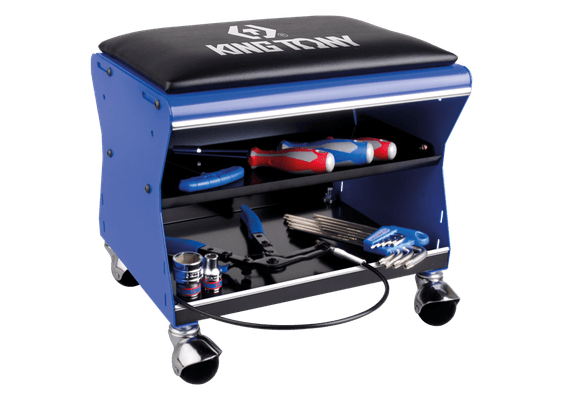 Outils - Outils divers - Tabouret de travail mobile avec étagères
