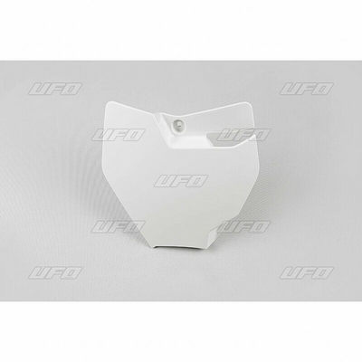Pièces Quad & Motos - Plastiques - Plaque numéro frontale UFO blanc KTM SX65