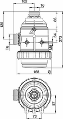 Pièces agricoles - Pièce Pulvérisateur - Filtre d'aspirat. 160-220l T6