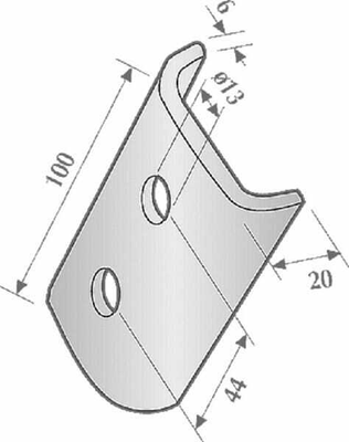 Pièces agricoles - Travail du sol - Protection de lame Maschio