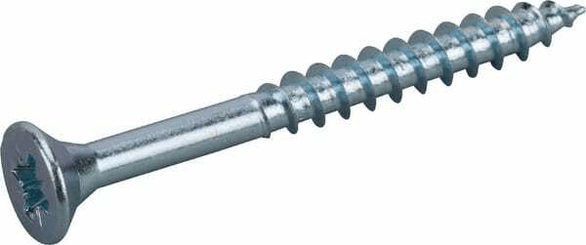 Pièces agricoles - Fasteners - Vis à bois, Ø 4x40 mm, PZ2, à tête fraisée, acier