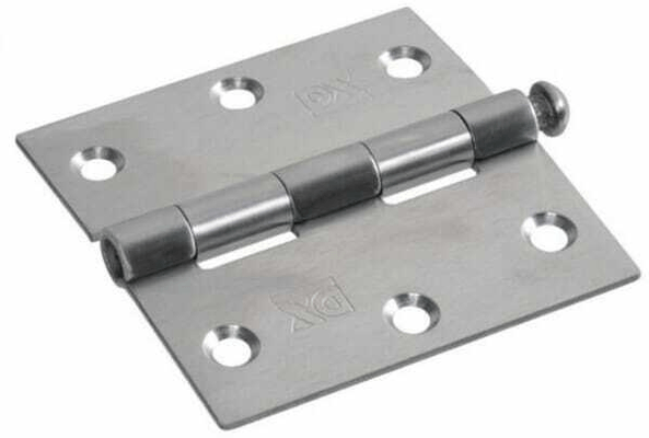 Pièces agricoles - Fasteners - Charnière carrée 75 x 75 inoxydable