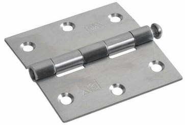 Pièces agricoles - Fasteners - Charnière carrée 75 x 75 inoxydable