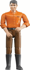 Loisirs - Jouets - Homme avec pantalon marron
