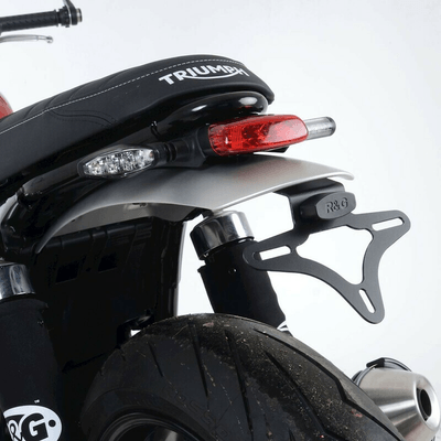 Pièces Quad & Motos - Equipement véhicule - Support de plaque R&G RACING noir Triumph Speed Twin 1200