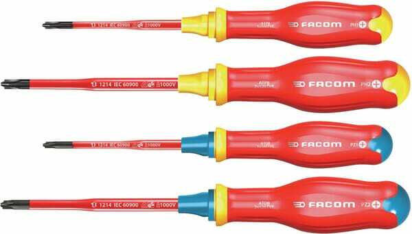 Outils - Outils divers - Jeu de 5 tournevis