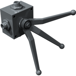 Pièces agricoles - Pièce divers - Vanne à bille 4/3 voies 4KH DN10 12L