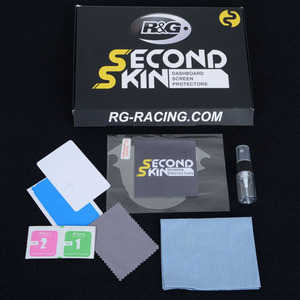 Pièces Quad & Motos - Equipement véhicule - Kit de protection tableau de bord R&G RACING Second Skin transparent Triumph Scrambler 1200