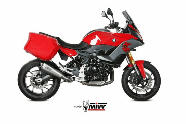 Pièces Quad & Motos - Pièces communes - Silencieux MIVV Delta Race Inox/casquette carbone BMW F900XR