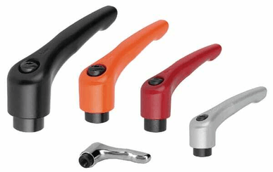 Pièces agricoles - Fasteners - Levier serrage GR.1 M6 basc.