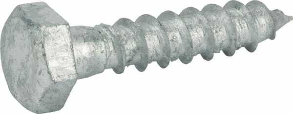 Pièces agricoles - Fasteners - Vis à bois 10x50mm, tête hexagonale 17mm, DIN 571 Kramp