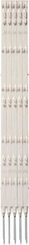 Pièces agricoles - Cloture,Jardin & Sylviculture - Piquet plastique, double dent, 102 cm 5 pièces
